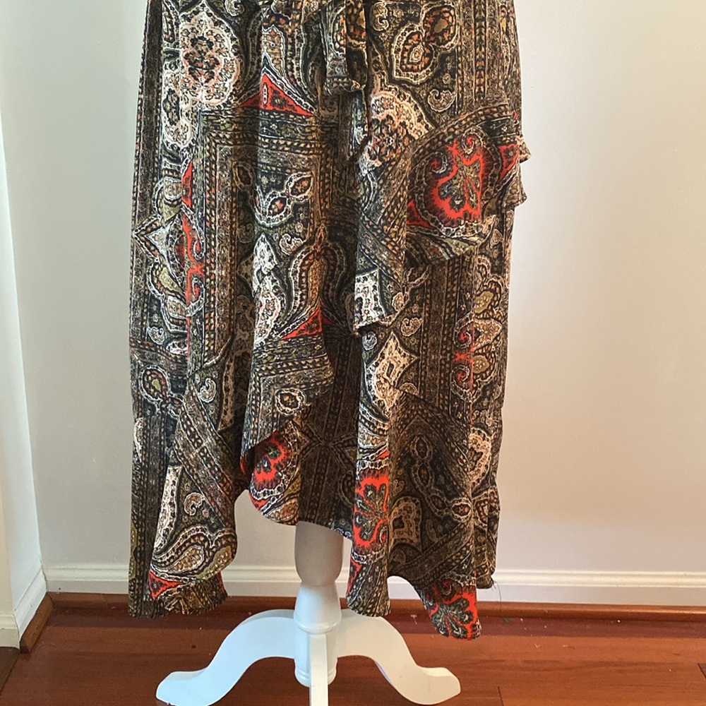 Express Multicolor Patterned Halter Dress - Picture 4 of 14